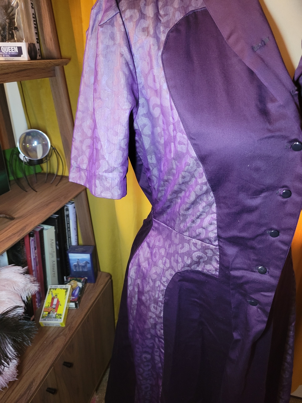 Homemade Button-Front Pinup Dress - Picture 2 of 4